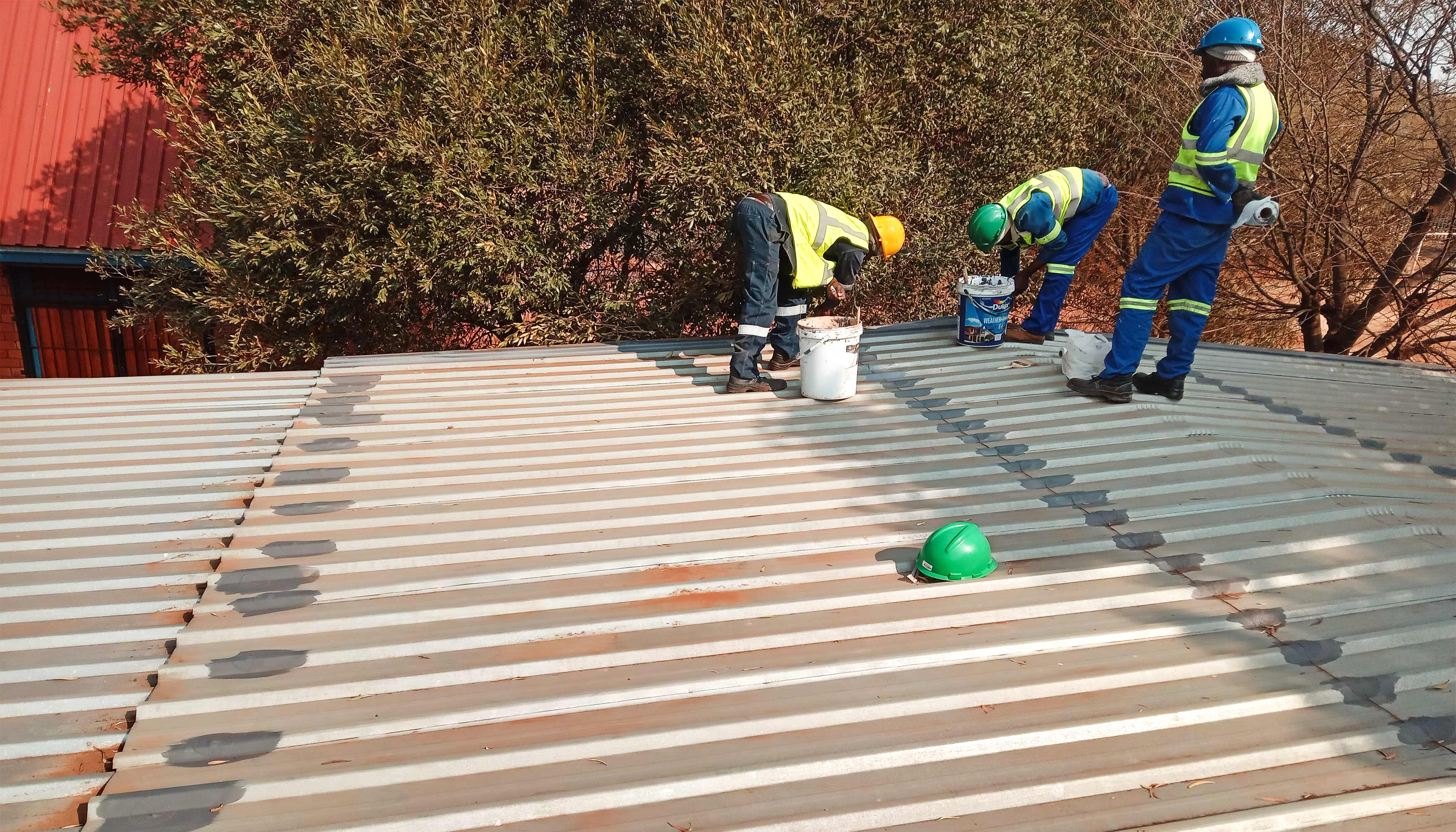 Torch on waterproofing